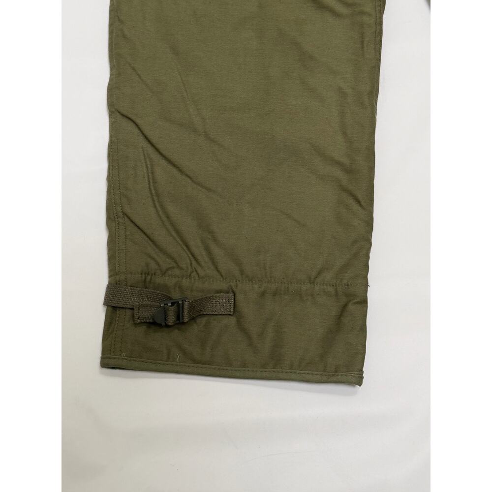 Military Style Trousers Cold Weather Permeable Type 1 Mens Medium Vintage Green - Picture 16 of 16